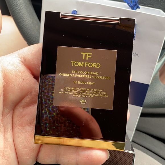 Brand new authentic Tom Ford Body Heat Luxe Eyeshadow Palette in Box w Pouch - Picture 5 of 8